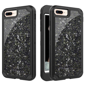 Saiboro bling caso per il iphone <span class=keywords><strong>8</strong></span> più dura di caso ibrido, per il caso di <span class=keywords><strong>apple</strong></span> i Phone <span class=keywords><strong>8</strong></span> più della copertura posteriore - Product Image 3