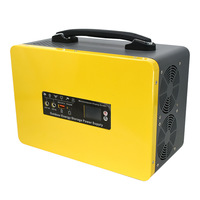 Estación Portátil de Energía Solar de 300W/500W 220V con Batería de Litio-Ion para Camping, Transmisión en Vivo, Puestos de Mercado - Gran Capacidad para Emergencias