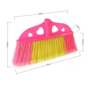 Wholesale Escobillones Fbrica en China Floor wiper Plastic Brush Sweeping Cleaning Boom stick palos de escoba Magica PP Broom