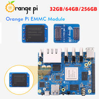 Carte de développement Orange Pi 5 Plus RK3588 8 cœurs 64 bits 2,4 GHz 4/8/16 Go de RAM Vidéo 8K WiFi en option EMMC pour OPI5 Plus Métal