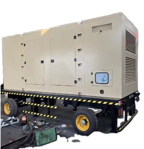 Groupe électrogène diesel silencieux de type remorque Honghao Power 500 kW, ATS, puissance personnalisable, 380 V/220 V, 50/60 Hz, 1800 tr/min, 95 % de rendement - Product Image 3