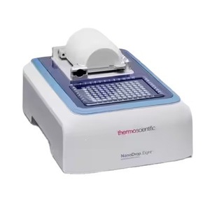 เครื่องวัดสเปกโตรโฟโตมิเตอร์แบบลำแสงคู่ Thermo Fisher NanoDrop Eight UV-Vis สำหรับการวิเคราะห์เชิงคุณภาพ - Product Image 4