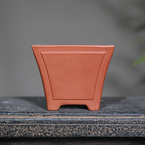 Maceta Cuadrada de Barro Morado para Bonsái, Tamaño Pequeño, Estilo Clásico, Maceta de Escritorio - Product Image 4