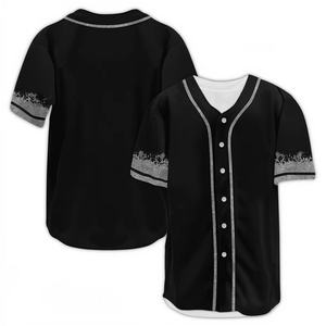 Maillots de baseball 100 % polyester anti-humidité avec couleurs et designs personnalisés, respirants et légers - Product Image 1