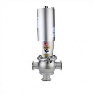 Stainless Steel Pneumatic Flow Diversion <strong>Valve</strong> 2 <strong>Way</strong> 3Way <strong>Reversing</strong> Stop <strong>Valve</strong>