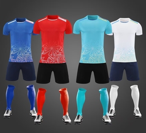Maillot de football personnalisé par sublimation, séchage rapide, respirant, uniforme d'équipe de football, vente en gros, maillots de football personnalisables - Product Image 5