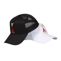 Chapeaux de camionneur à 5 panneaux avec Logos brodés, Design personnalisé