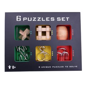 Set di Giochi di Logica 3D in Legno, Puzzle Rompicapo - Product Image 3