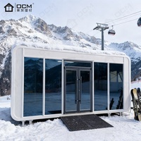 Cabine Apple, maison préfabriquée en forme de capsule, villa modulaire miniature, resort, glamping, lodge de jardin, unité de vie en cabine, retraite écologique, camping