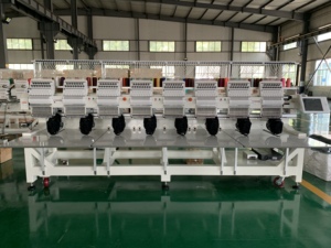 เครื่องปักคอมพิวเตอร์ 8 หัว ปักได้หลายแบบ อัตโนมัติ สำหรับอุตสาหกรรมเสื้อผ้า - Product Image 4