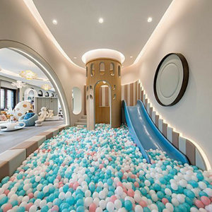 Trẻ Em Tùy Chỉnh Chủ Đề Trẻ Mới Biết Đi Trẻ Em Leo Núi Tương Tác Cảm Giác Đầu Giáo Dục Trong Nhà Chơi Khu Vực Sân Chơi Với Cát Hồ Bơi Pit - Product Image 6