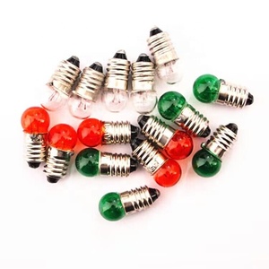 E10 thu nhỏ chỉ số ánh sáng bóng đèn 2. 2v0.25a/4. 8v0.3a/6v0.15a E10 vít cơ sở đèn pin bóng đèn - Product Image 3