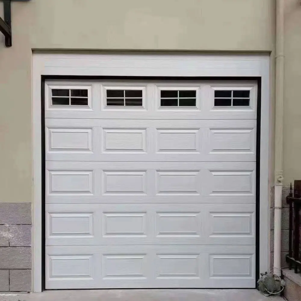 2012 Hoge Kwaliteit Geautomatiseerde Afstandsbediening 12X12 Garagedeuren