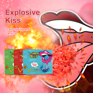 Sabor de fruta de fábrica Explotando beso Caramelo que estalla a granel Polvo de caramelo OEM Fabricante al por mayor - Product Image 3