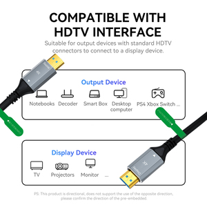 Cable de Fibra Óptica HDTV Certificado, 18Gbps, 4K 60Hz, 1080P HD Video <span class=keywords><strong>AOC</strong></span> HDTV 2.0, Cable de Fibra Óptica de 10M, 15M, 20M, 30M, 50M, 100M - Product Image 4