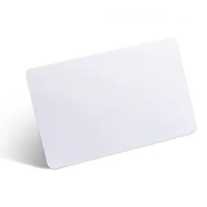 Groothandel 13.56Mhz Nfc Blanco Mifare Desfire Ev1 Ev2 2 2K 4K Chip Herschrijfbare Matte Witte Nfc Blanco Pvc Kaarten