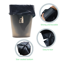 Sacs poubelles en PLA biodégradables et compostables, personnalisables avec logo, imprimés par gravure, sans parfum, pour t-shirts, vente en gros, durables
