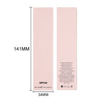 Fond de teint liquide vegan 30 ml, 30 couleurs, marque privée, fini mat, logo personnalisé, longue tenue, couvrance totale, tube en forme de cœur rose