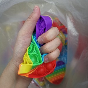 BSBH vente en gros Offre Spéciale prix usine arc-en-ciel presse <span class=keywords><strong>musique</strong></span> pionnier arithmétique mentale pour enfants éducatifs bureau Fidget jouets - Product Image 5