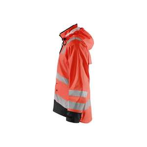 BLAKLADER - 430220035599XXXL Chaqueta de lluvia Hi-Vis Nivel 2 Rojo/Negro-EAN 7330509570722 PROTECCIÓN PARA TODOS LOS TIEMPOS - Product Image 4