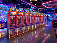 Machine de jeu d'arcade à monnayeur avec distributeur de tickets intégré, jeu de rédemption, équipement de divertissement intérieur