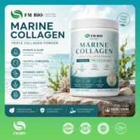 Collagène Marin en Poudre Sans Arôme, Triple Source de Collagène Marin pour la Peau, les Articulations, les Os, les Cheveux et les Ongles, Complément Alimentaire pour Adultes OEM ODM