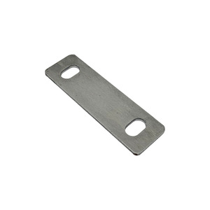 Conector Rectangular de Dos Orificios, Soporte de Esquina Plano de Acero al Carbono con Recubrimiento de Zinc, Duradero para Fijación y Unión de Muebles - Product Image 3