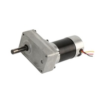 Moteur à courant continu micro-brossé 45ZY-70JB 12V 24V à arbre parallèle avec boîte de vitesses à engrenages droits, aimant permanent, faible bruit, couple élevé, pour ventilateur, 30N.m