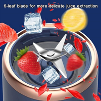 Hotsell Mini Draagbare Sapcentrifuge Blender Mixer Elektrische Fruitpers USB Oplaadbare Sapcentrifuge Blender