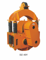 JOVE Hydraulisch und Elektrisch Angetriebener Motor-Vibrationshammer für Zaunpfähle, 3000kg Schwerlast-Hochleistungs-Grabungsmaschine