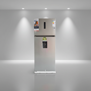 Réfrigérateur électrique à deux portes en acier inoxydable <span class=keywords><strong>avec</strong></span> <span class=keywords><strong>distributeur</strong></span> <span class=keywords><strong>d</strong></span>'<span class=keywords><strong>eau</strong></span>, capacité 568L, sans givre, classe <span class=keywords><strong>d</strong></span>'efficacité énergétique, pour maison et hôtel - Product Image 1