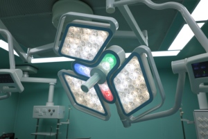 Lumière d'opération LED en métal certifiée CE avec 4 modes <span class=keywords><strong>et</strong></span> mise au point électronique, alimentation électrique pour la chirurgie obstétrique <span class=keywords><strong>et</strong></span> gynécologique <span class=keywords><strong>et</strong></span> la neurochirurgie avancées - Product Image 3