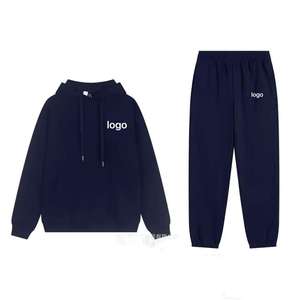 Hoodie Pria Kasual Olahraga Bahan Katun Wol 400g, Logo Kustom OEM Grosir - Product Image 2