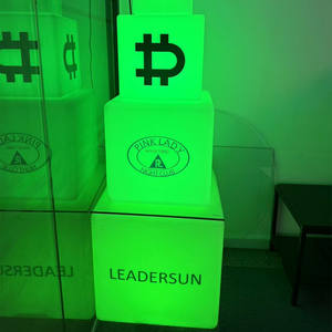 10cm 20cm 30cm 40cm 50cm 60cm Modern LED <strong>Magic</strong> Dice Luminous Square <strong>Mood</strong> Lighting Night <strong>Light</strong> Glowing Plastic Cube Table <strong>Light</strong> - Product Image 1