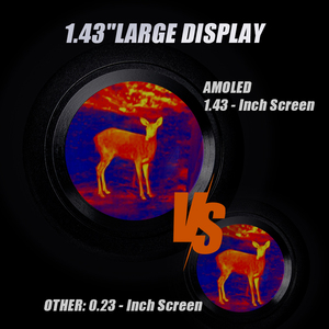 Keepguard Télescope IA Haute Performance IP66, Jumelles Thermiques Portatives, Zoom 8x, Vision Nocturne, Imageur Thermique Monoculaire - Product Image 4