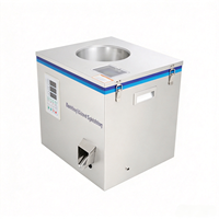 Machine de remplissage et de dosage semi-automatique à vis spirale pour feuilles de thé, herbes, granulés, haricots, graines, noix et poudre, capacité 1-100g
