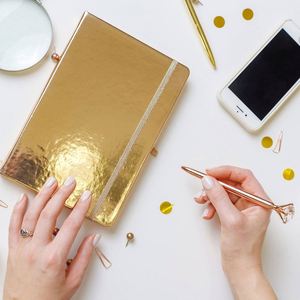Beautiful Custom Leather A5 <b>Journal</b> Box Set for Women and Girls-Gift - Product Image 4