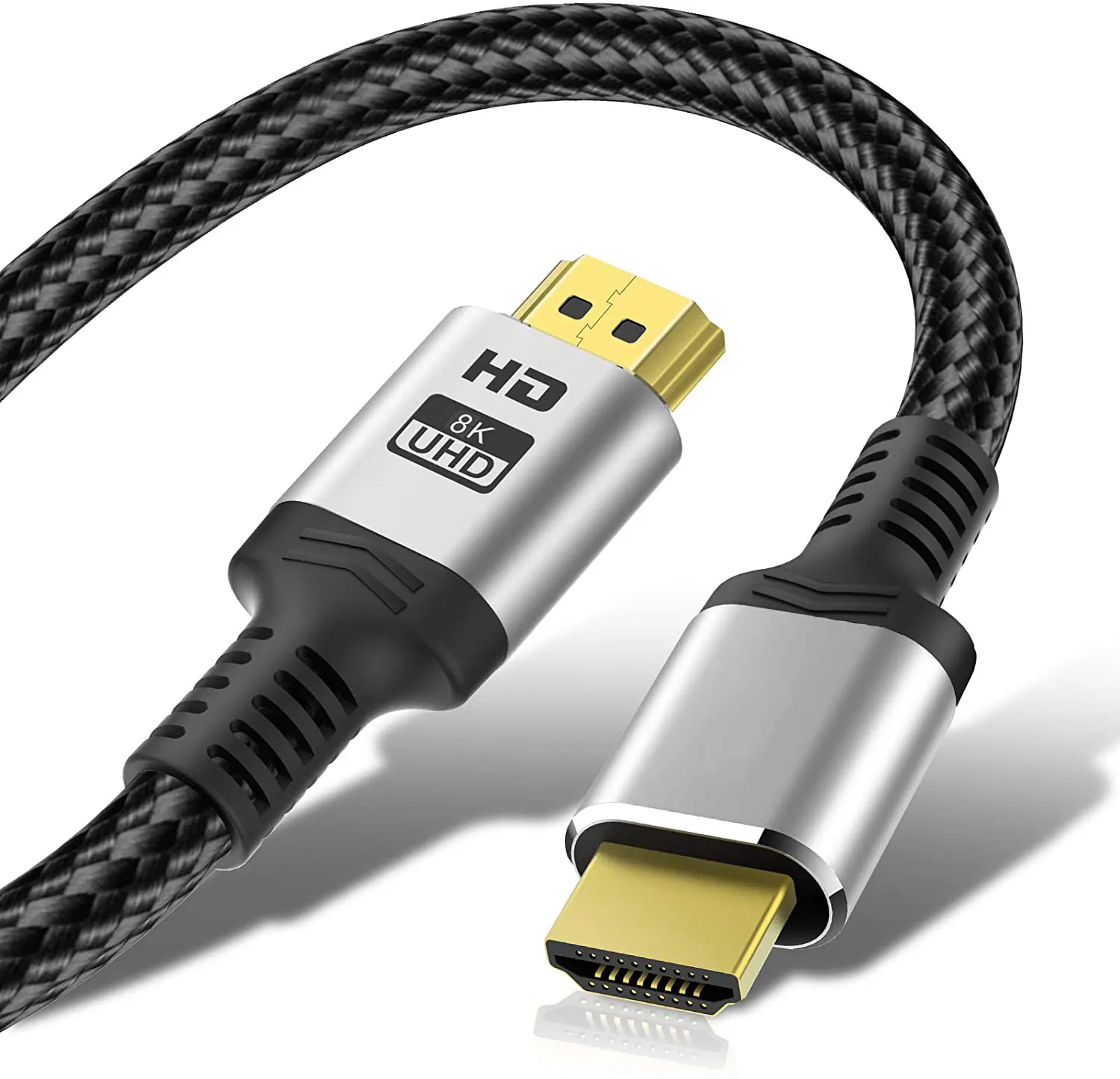 Lijie kabel HDMI 8K untuk kotak TV, HUB USB PS5 sertifikasi kecepatan tinggi 8K 60Hz kabel HDMI 2.1 48Gbps EARC Dolby Vision HD