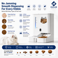 Distributeur d'eau et de nourriture intelligent pour animaux de compagnie WiFi 5L 4L avec caméra 2K, vision nocturne, détection de mouvement, alimentation automatique pour chat et chien