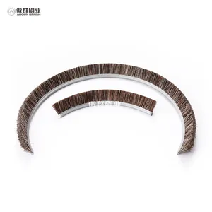 Factory Customized Round Nylon Dusting Horse Hair Rotary Cleaning Brush For Vacuum Cleaner Tool