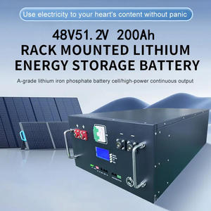 51.2V 200Ah Split Stackable Rack-Mounted CAN Battery Pack 10kWh Hybrid Grid Solar Home <b>Energy</b> <b>Storage</b> <b>System</b> - Product Image 2
