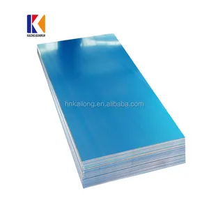 Lastra di alluminio di qualità 2mm 3mm 4mm 8mm fornitore di fogli di alluminio blu pellicola in PVC foglio di alluminio produttore