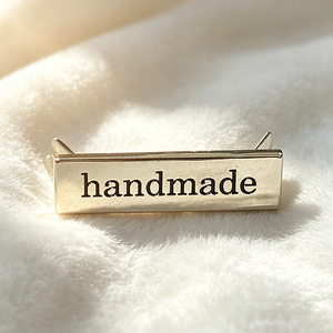 Brand Custom Metal Sewing <b>Labels</b> Personalized Logo Metal Tags Private <b>Name</b> Plates Custom Manufacture for Bags Clothing - Product Image 1
