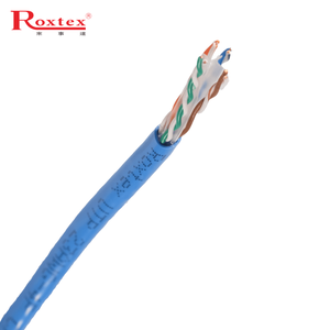 Unshielded Twisted-pair <strong>Cables</strong> by High-quality Chinese <strong>CAT</strong> 6 PVC 8 (<strong>4</strong> Twiested Pairs) Copper Wires CAT6-UTP 250mhz CN;GUA ROXTEX - Product Image 2