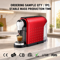 Machine à café expresso à capsules 19 bars NS 1260W, machine à café automatique à capsules pour la maison et le bureau
