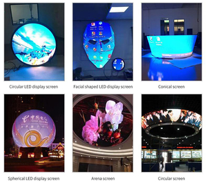 Écran sphérique flexible MDS à matrice LED rotative, écran boule pour ascenseur intérieur, SDK OEM, publicité numérique pour exposition - Product Image 5
