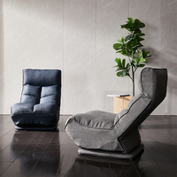 Fauteuil inclinable pivotant pliable réglable OEM ODM, personnalisé pour les décorateurs intérieurs, mobilier de projet en gros pour salon