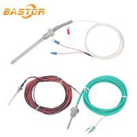 Cable blindado flexible forma de L sensor de temperatura industrial termopar sonda tipo K