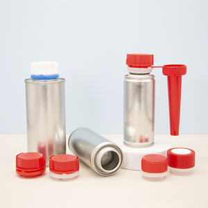 Bán Buôn Rỗng Nhiên Liệu Phụ Gia Có Thể Cho Động Cơ Xe Điều Trị Tùy Chỉnh In Ấn Chăm Sóc Xe Kim Loại Container Nhiên Liệu Phụ Gia Tinplate Có Thể - Product Image 5