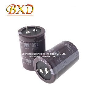 Tụ điện nhôm 450v680uf 35*50 680UF <span class=keywords><strong>450V</strong></span> Máy hàn biến tần nhôm tụ điện - Product Image 4